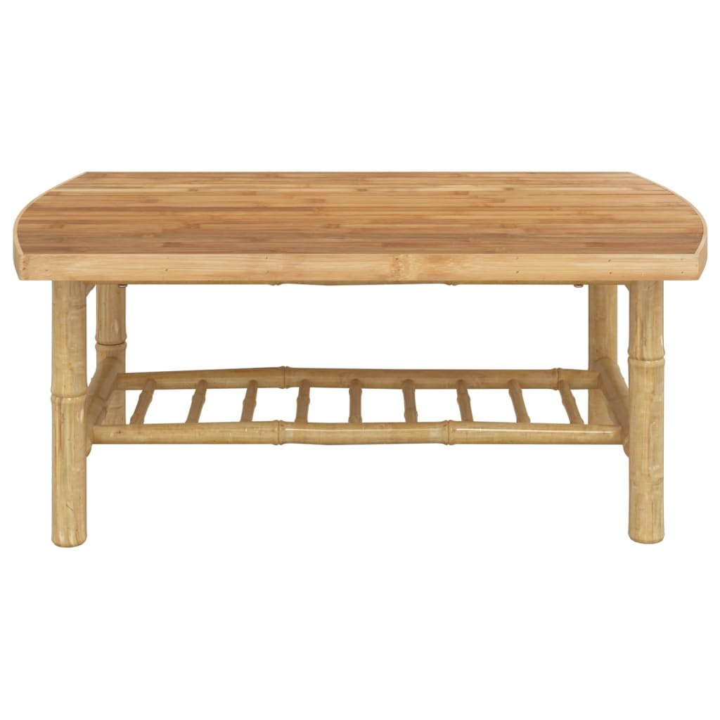 vidaXL Patio Coffee Table 35.4"x21.7"x14.6" Bamboo