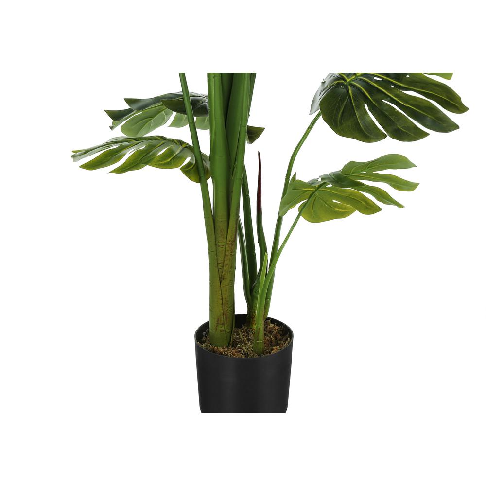 Artificial Plant, 55 Tall, Monstera Tree, Indoor, Faux, Fake, Floor, Greenery