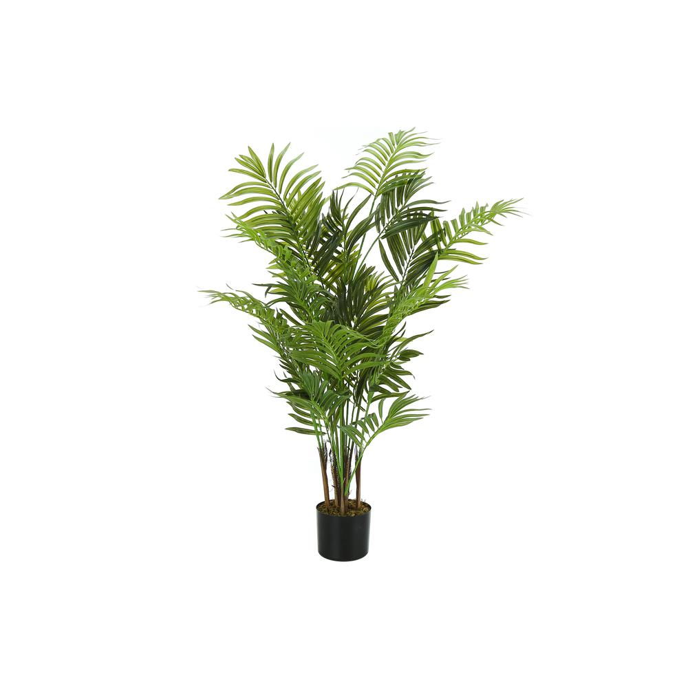 Artificial Plant, 47 Tall, Areca Palm Tree, Indoor, Faux, Fake, Floor