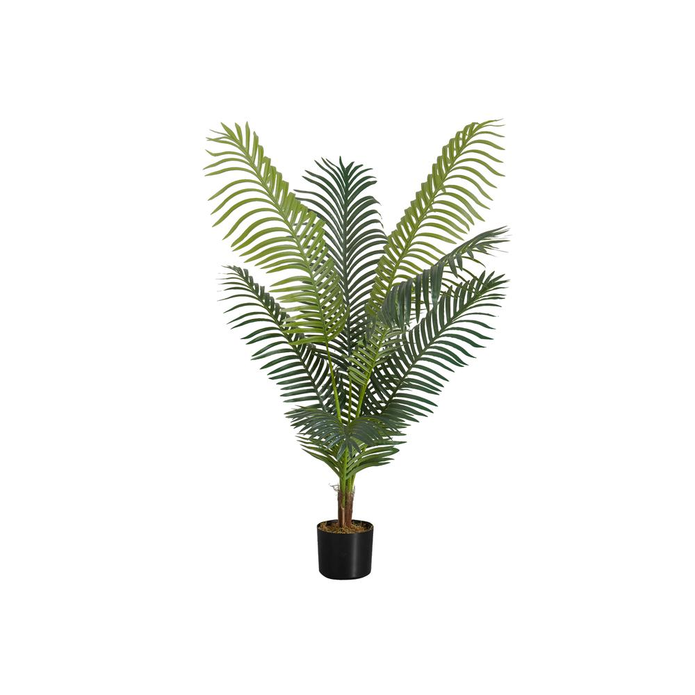 Artificial Plant, 47 Tall, Palm Tree, Indoor, Faux, Fake, Floor, Greenery