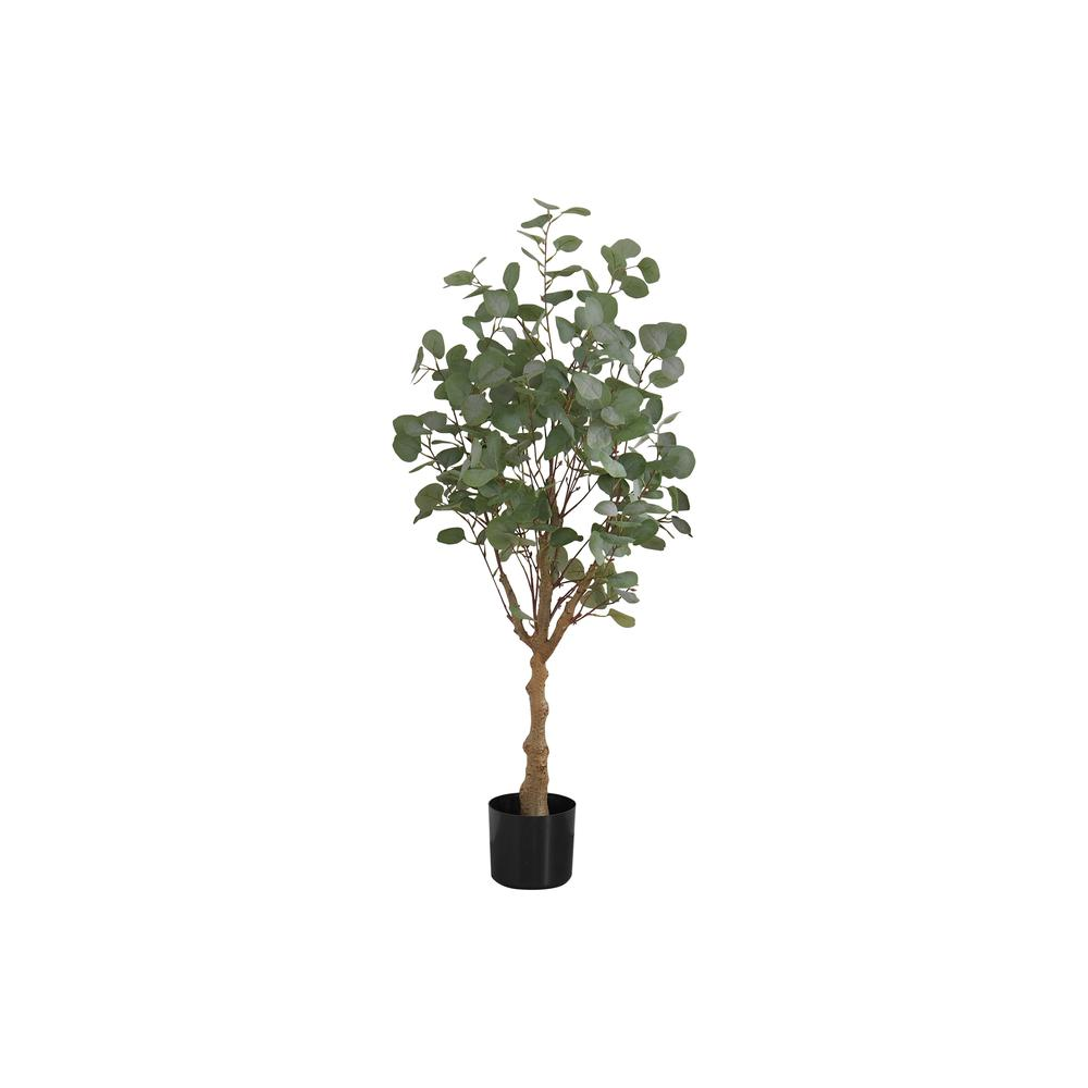 Artificial Plant, 46 Tall, Eucalyptus Tree, Indoor, Faux, Fake, Floor