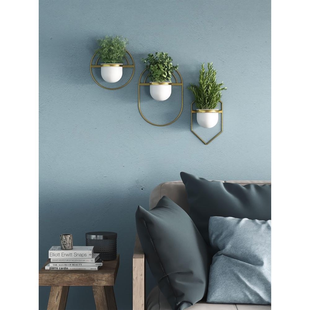 Brooklyn Metal Wall Planters, S3