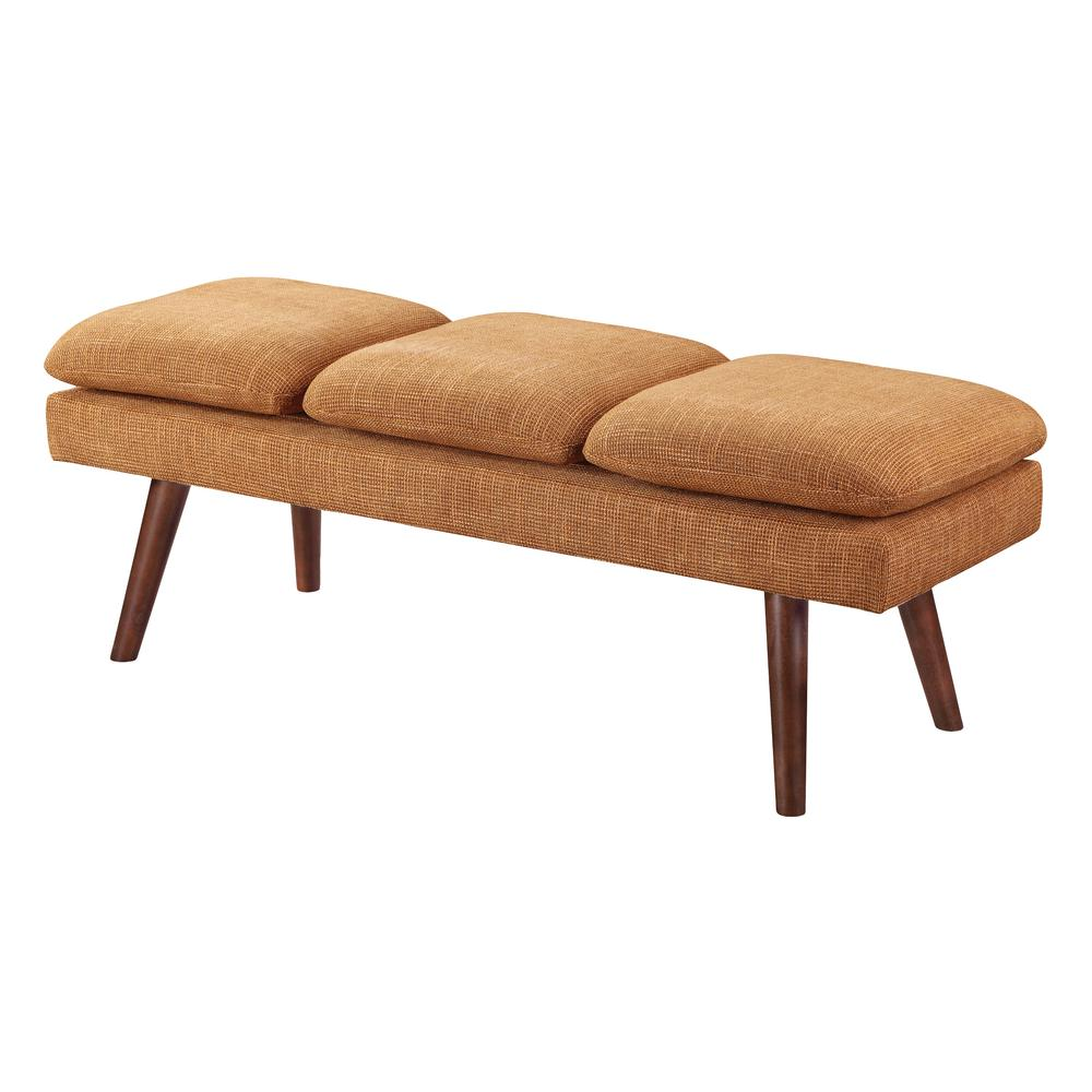 Amanda 54" Mid-Century Bench