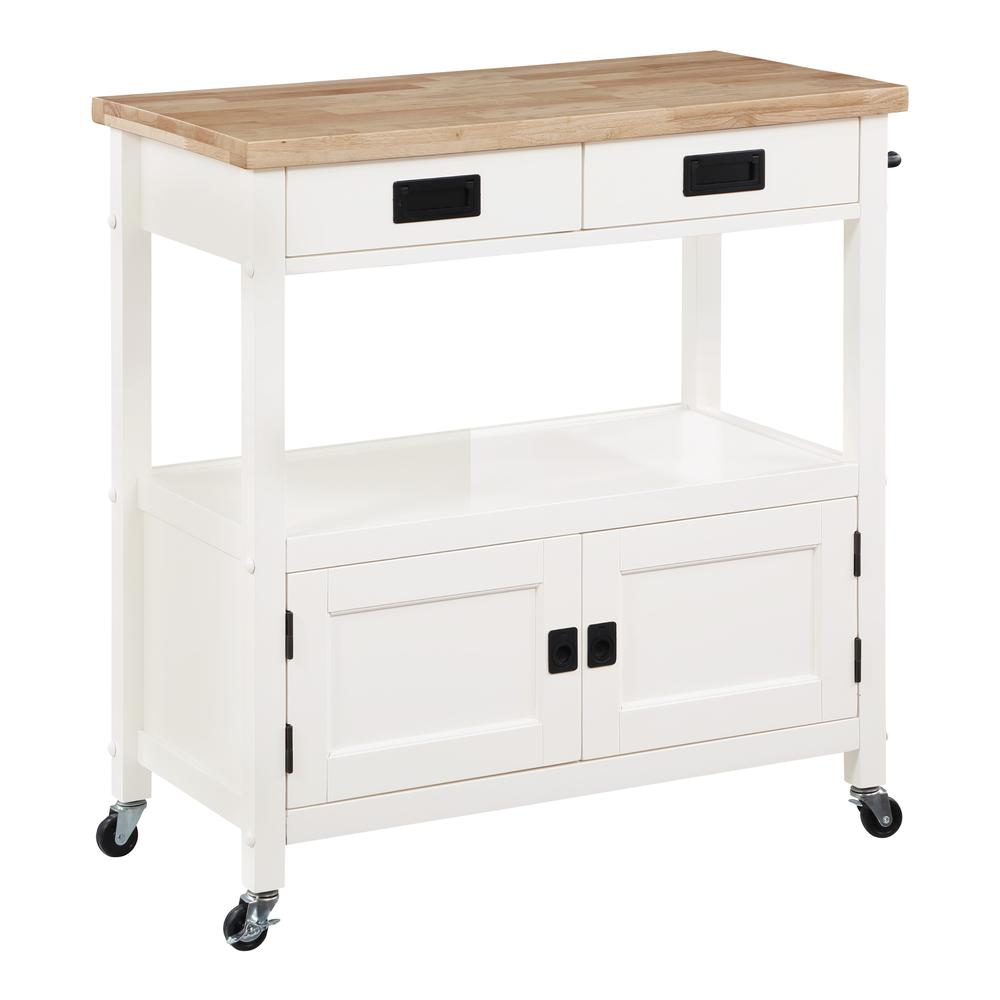 Radford Kitchen Cart White