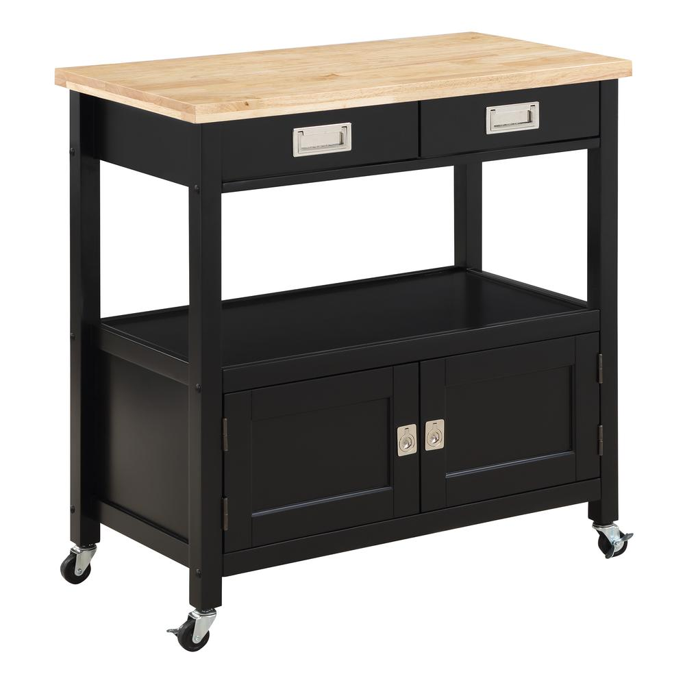 Radford Kitchen Cart Black