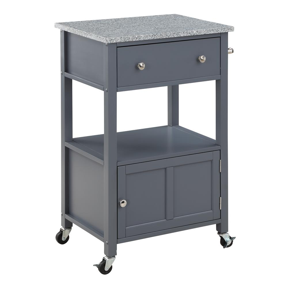 Fairfax Kitchen Cart Grey