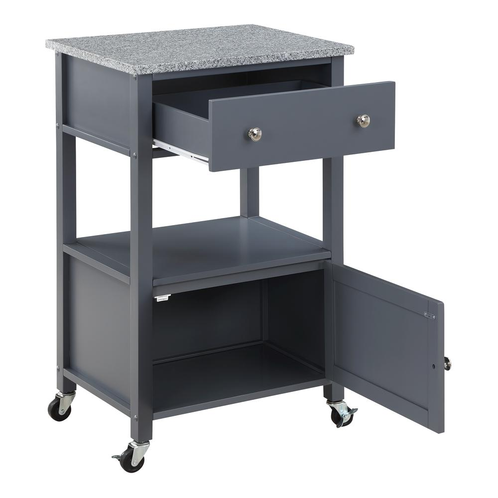 Fairfax Kitchen Cart Grey