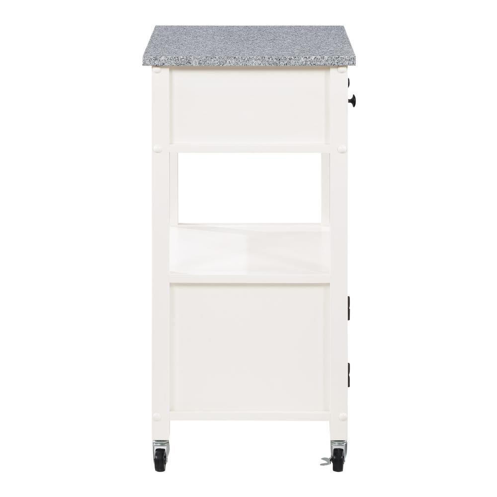 Fairfax Kitchen Cart White