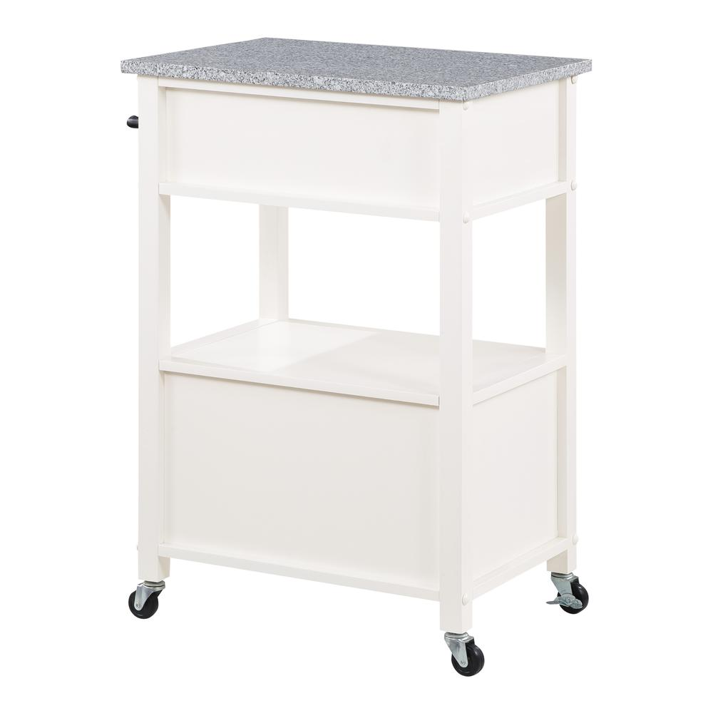 Fairfax Kitchen Cart White