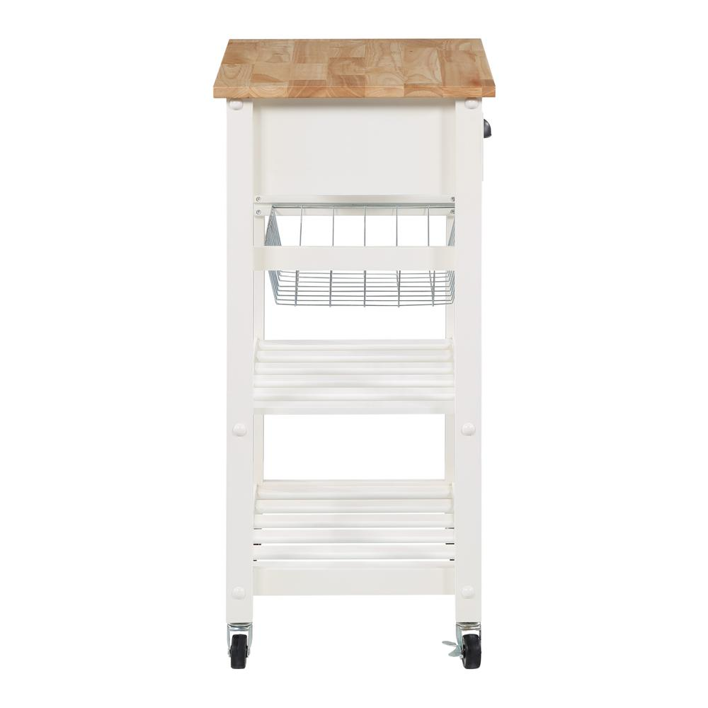 Hampton Kitchen Cart White