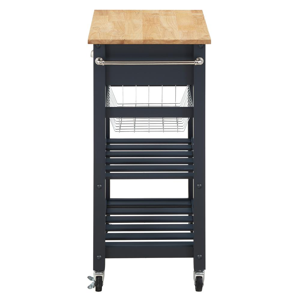 Hampton Kitchen Cart Blue