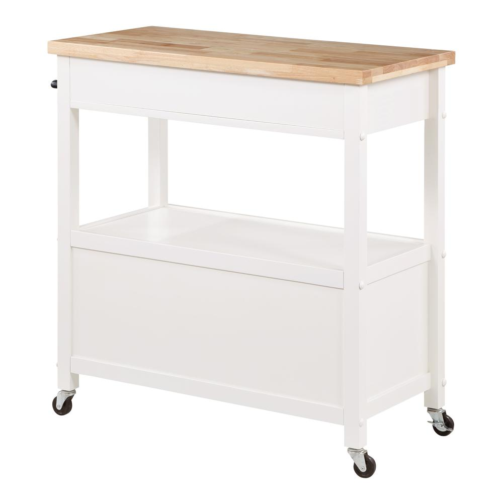 Radford Kitchen Cart White