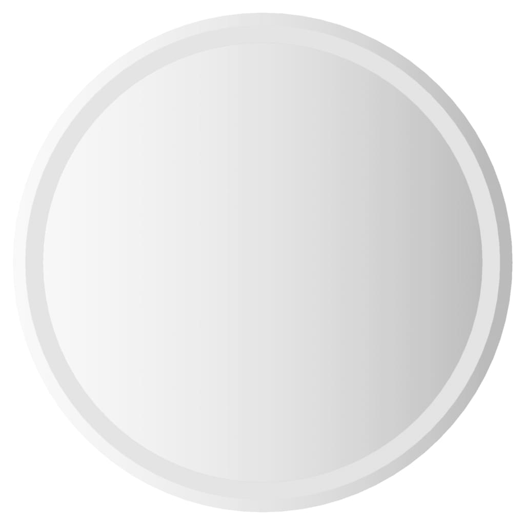 vidaXL LED Bathroom Mirror 27.6" Round