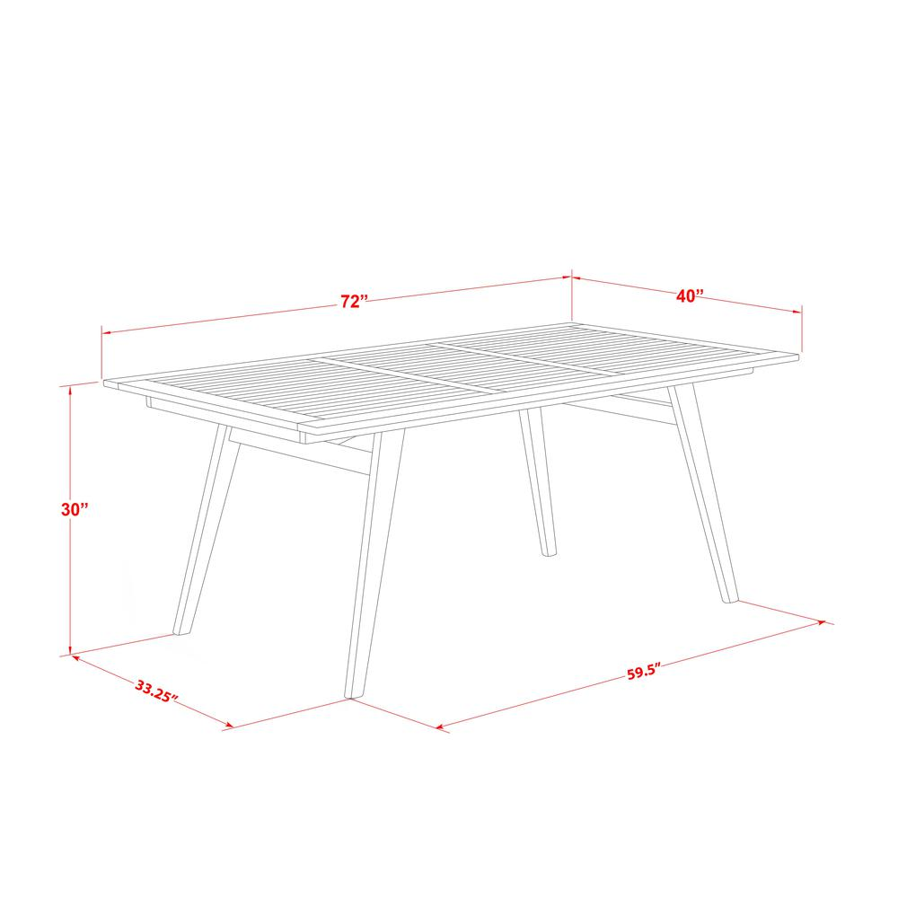 5 Piece Outdoor Patio Dining Sets