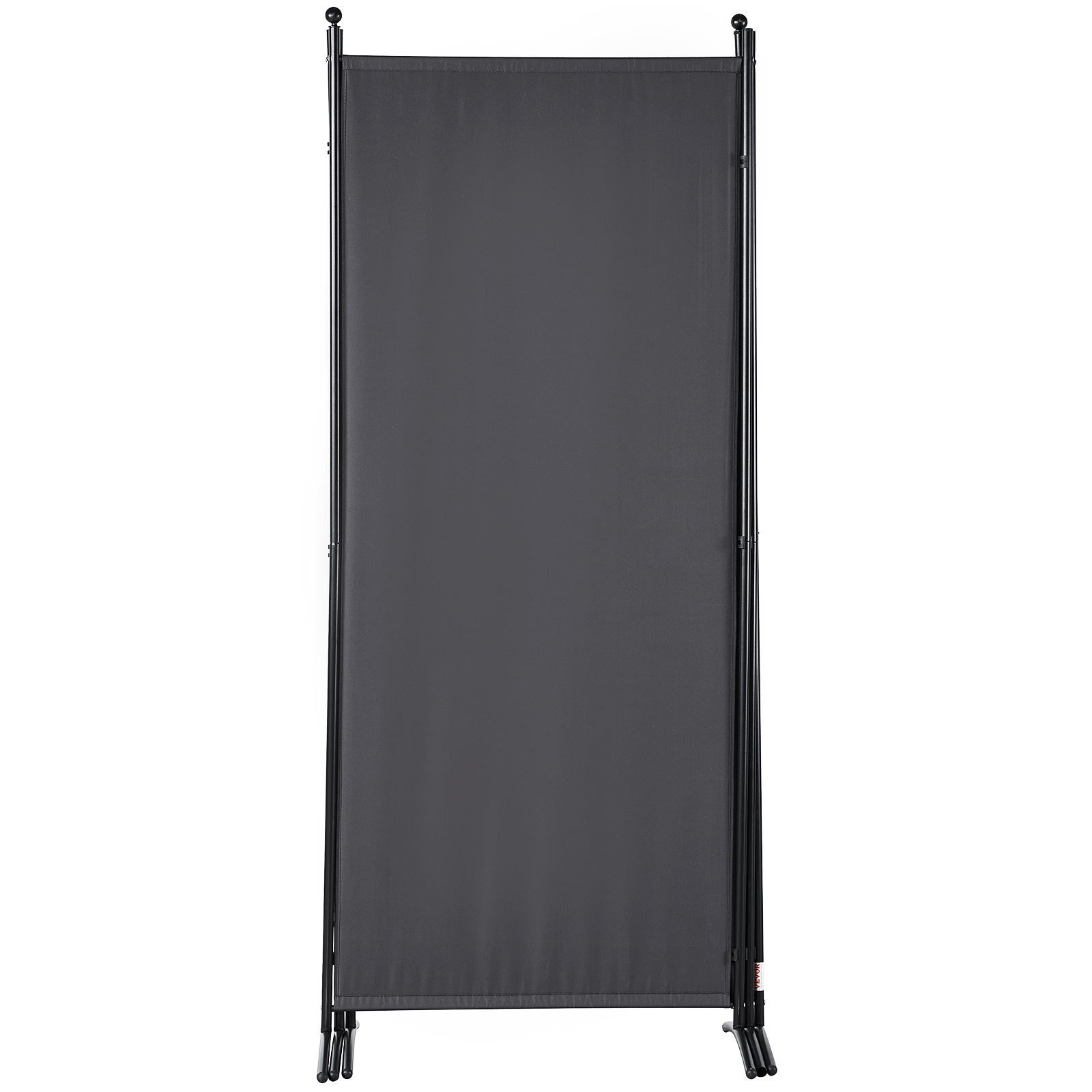 VEVOR Room Divider, 6.1 ft （102×71inch）Room Dividers and Folding Privacy Screens (3-panel), Fabric Partition Room Dividers for Office, Bedroom, Dining Room, Study, Freestanding, Dark Gray