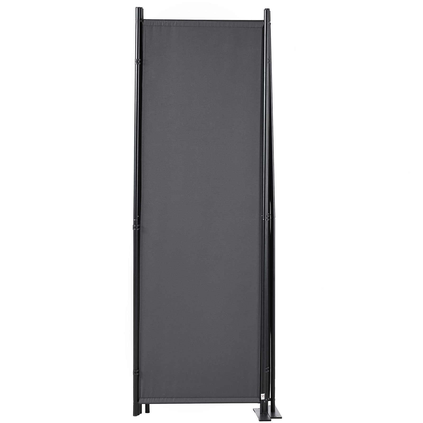 VEVOR Room Divider, 5.6 ft （88×67.5inch）Room Dividers and Folding Privacy Screens (4-panel), Fabric Partition Room Dividers for Office, Bedroom, Dining Room, Study, Freestanding, Grey