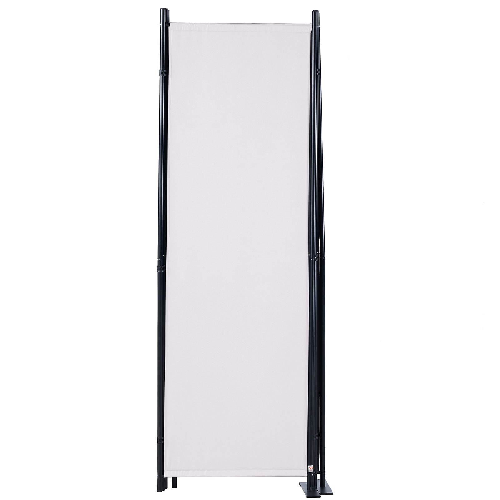 VEVOR Room Divider, 5.6 ft （88×67.5inch）Room Dividers and Folding Privacy Screens (4-panel), Fabric Partition Room Dividers for Office, Bedroom, Dining Room, Study, Freestanding, White