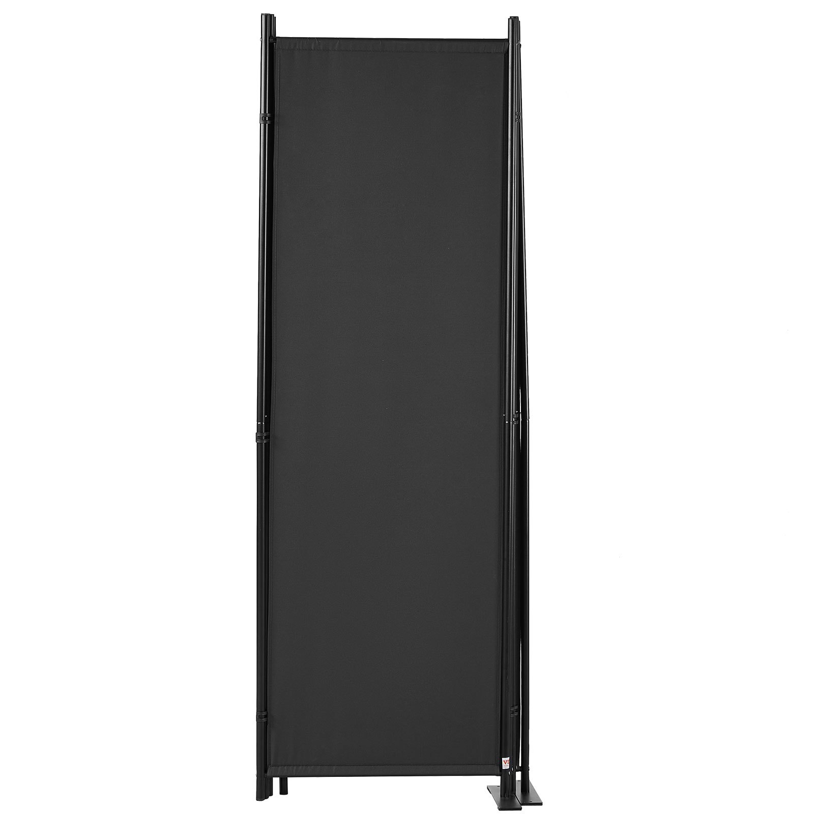 VEVOR Room Divider, 5.6 ft （88×67.5inch）Room Dividers and Folding Privacy Screens (4-panel), Fabric Partition Room Dividers for Office, Bedroom, Dining Room, Study, Freestanding, Black