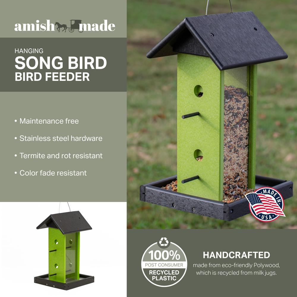 Songbird Bird Feeder Made with High Density Poly Resin