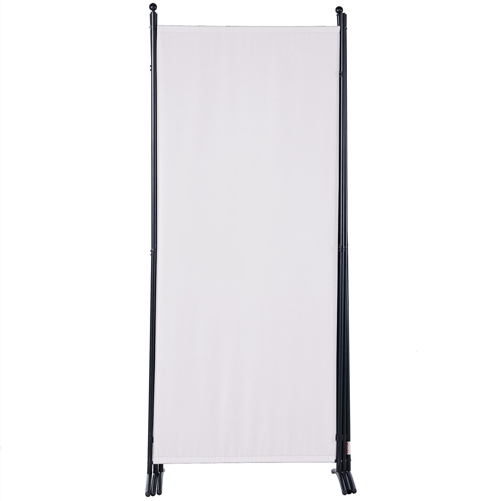 VEVOR Room Divider, 6.1 ft （102×71inch）Room Dividers and Folding Privacy Screens (3-panel), Fabric Partition Room Dividers for Office, Bedroom, Dining Room, Study, Freestanding, White