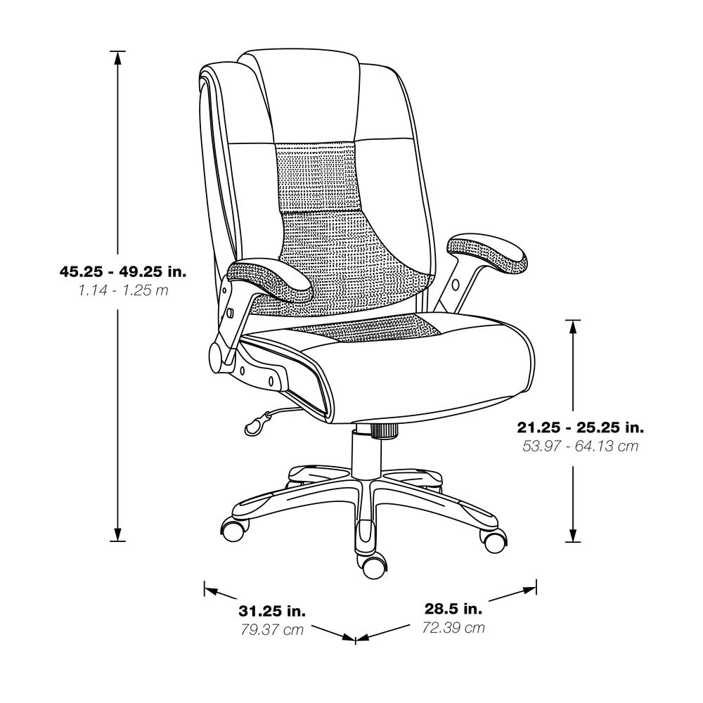 Exec Bonded Lthr Office Chair