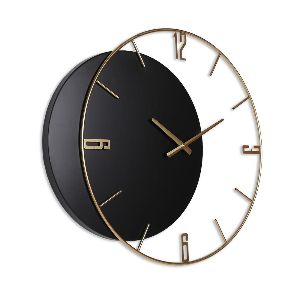 Carson Metal Wall Clock