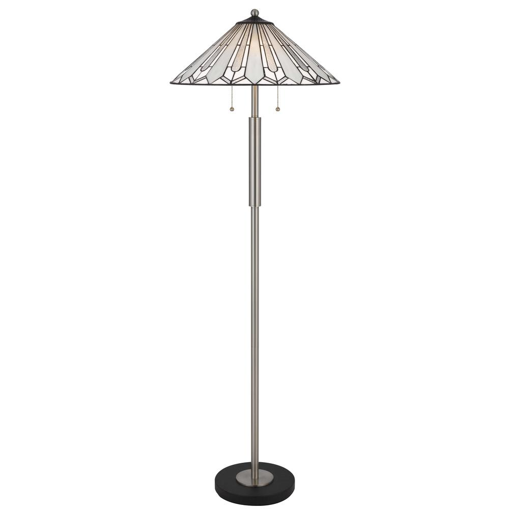 60W x 2 Muirfield tiffany floor lamp