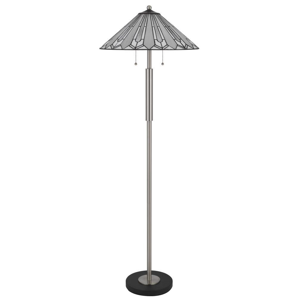 60W x 2 Muirfield tiffany floor lamp