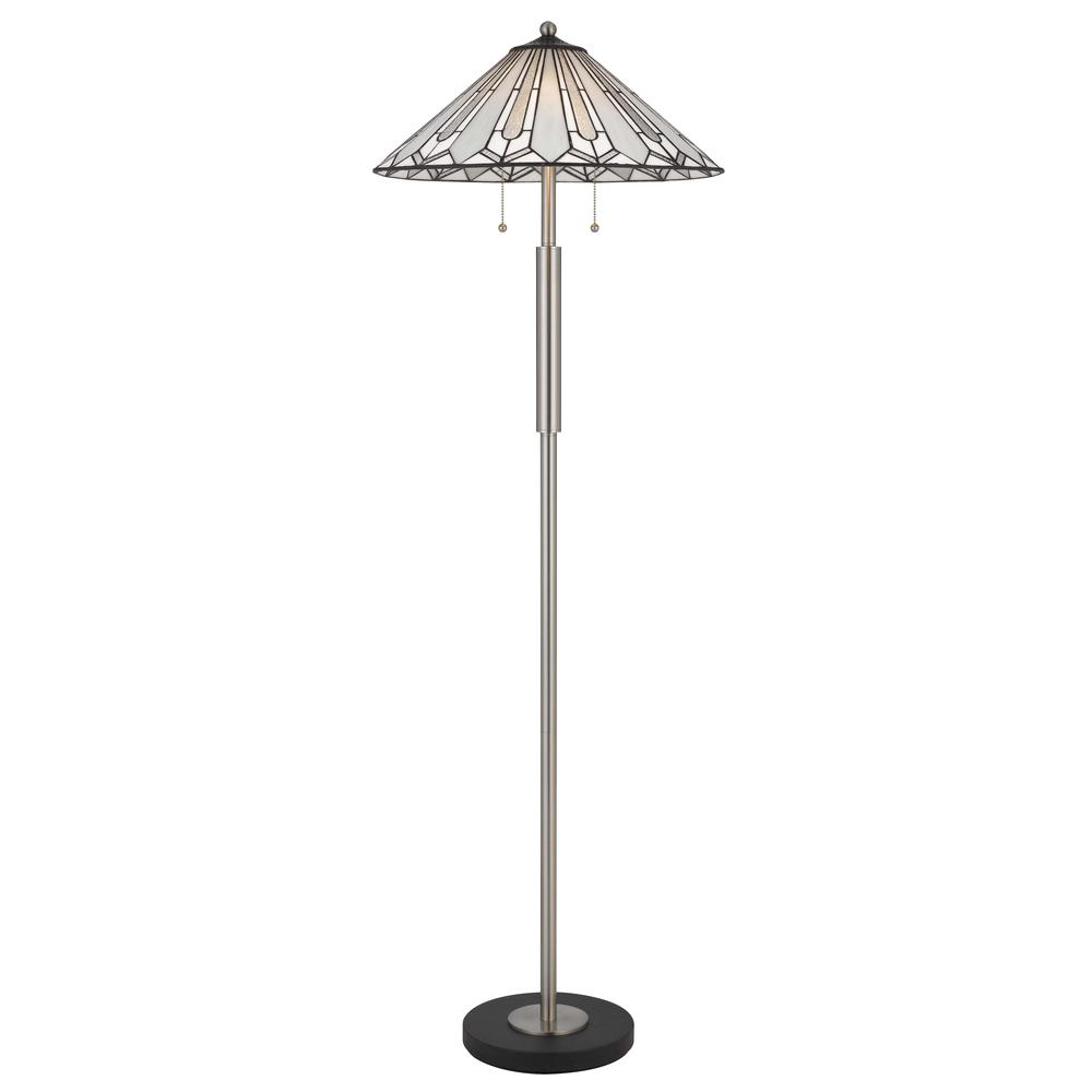 60W x 2 Muirfield tiffany floor lamp