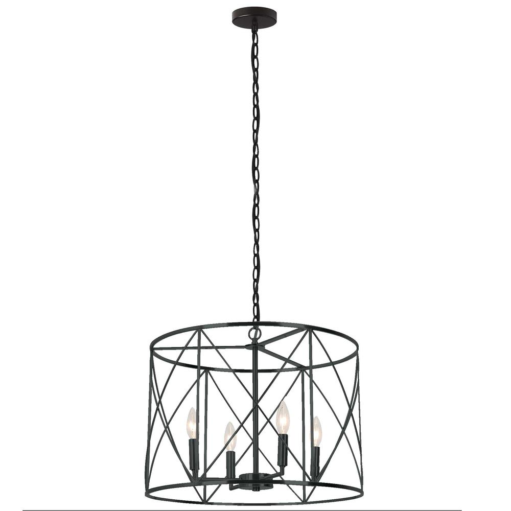 4LT Incandescent Chandelier, MB