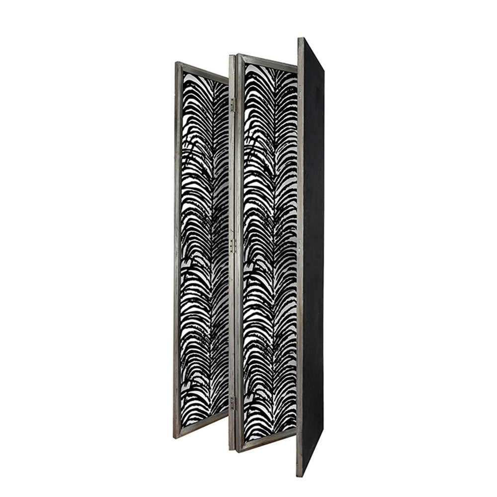 18x73" Room Divider, Herero 4-Panel Decorative Screen