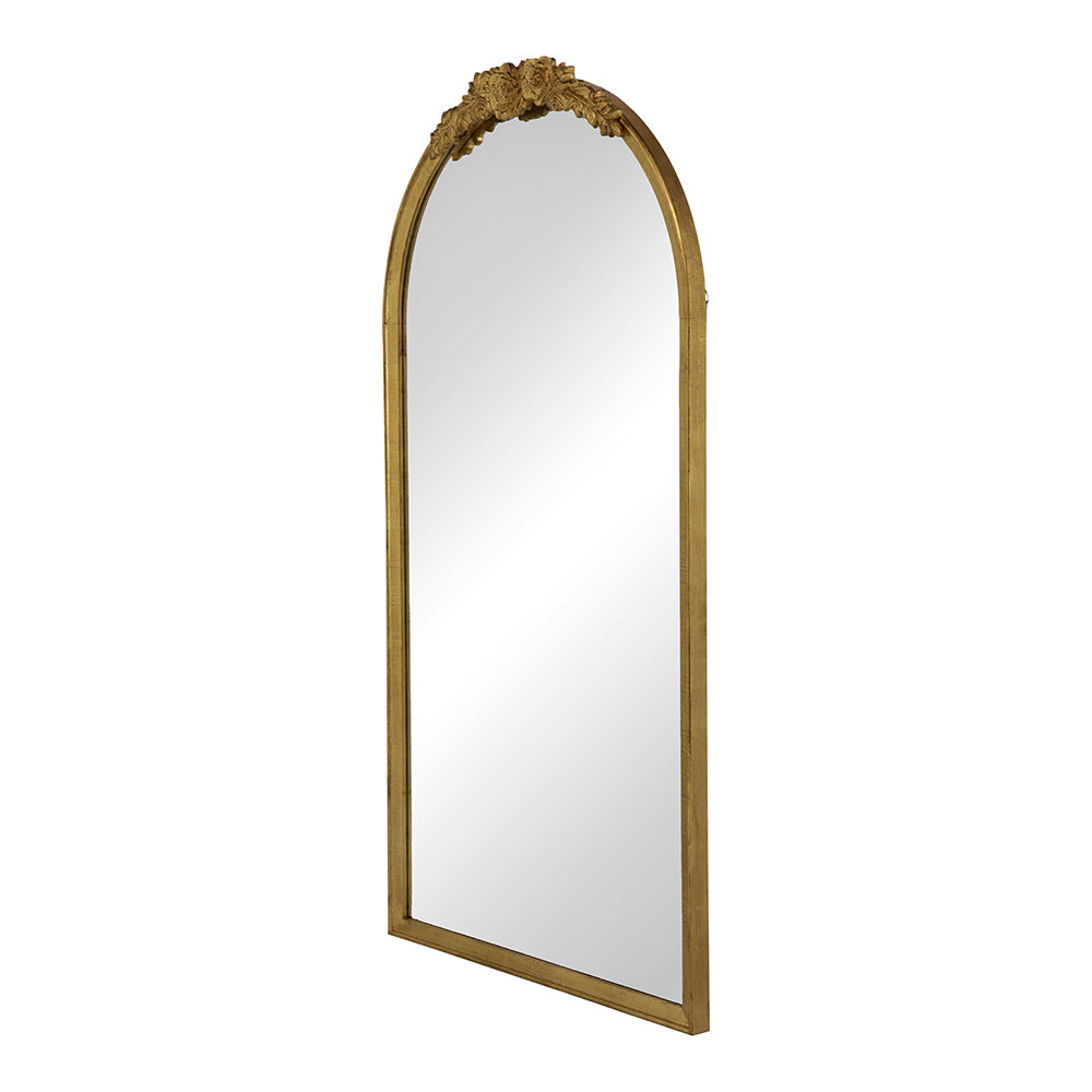 19"x56" Wood Floor Mirror, Full Body Mirror Dressing Make up Mirror for Bathroom Bedroom Living Room