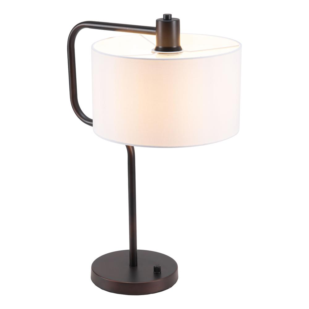 Middlemist Table Lamp White