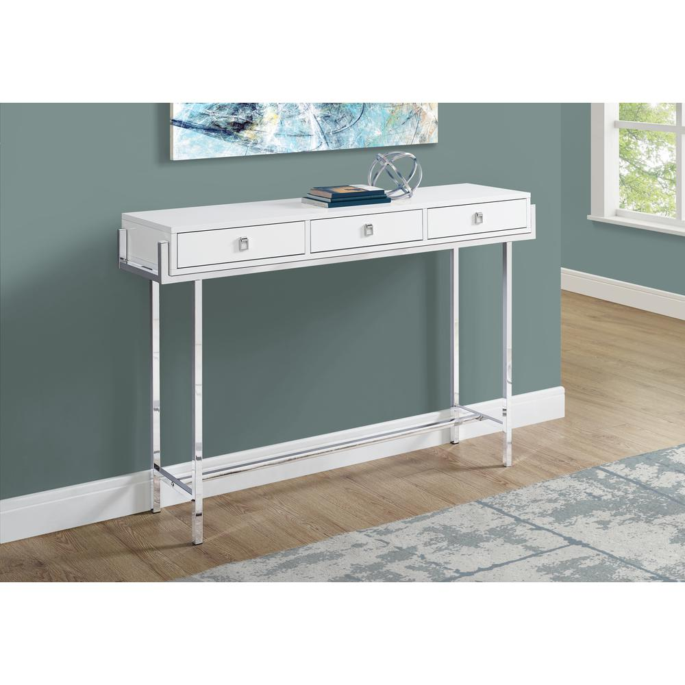 Accent Table, Console, Entryway, Narrow, Sofa, Storage Drawer