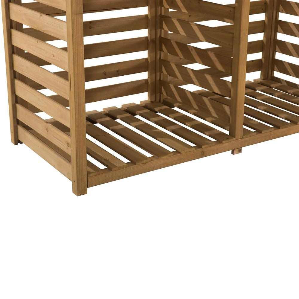 Sunjoy 69 inch Firewood Log Rack