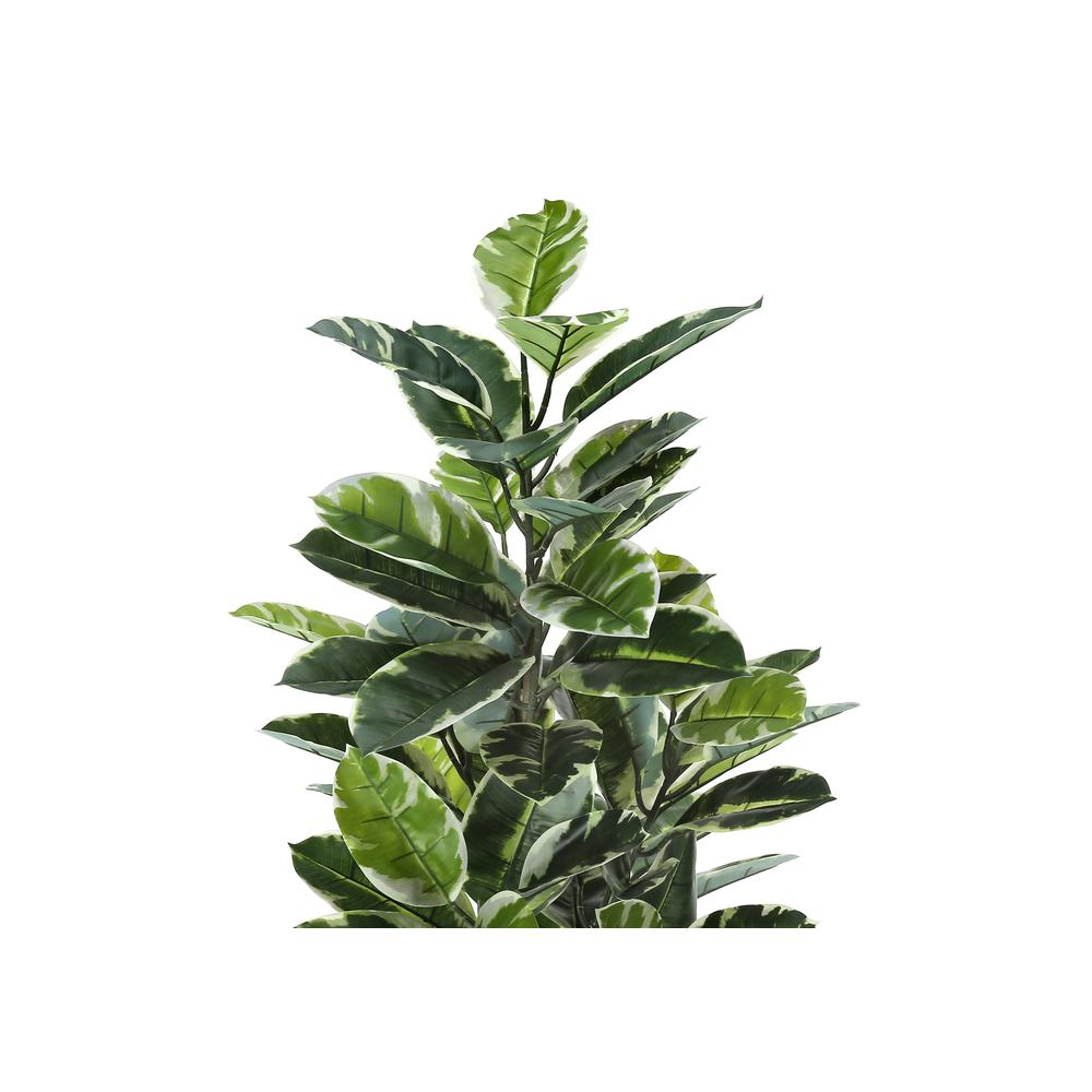 Artificial Plant, 52 Tall, Rubber Tree, Indoor, Faux, Fake, Floor, Greenery