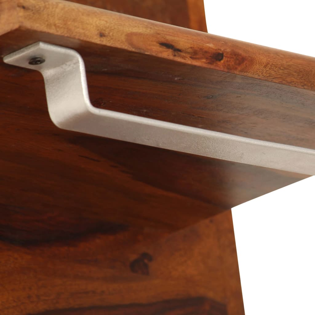 vidaXL Coat Rack Solid Sheesham Wood 46.5"x15.7"