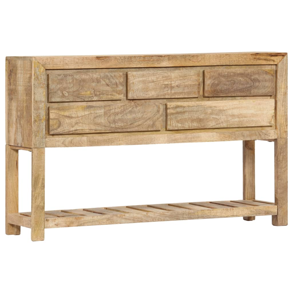 vidaXL Sideboard 47.2"x11.8"x29.5" Solid Mango Wood