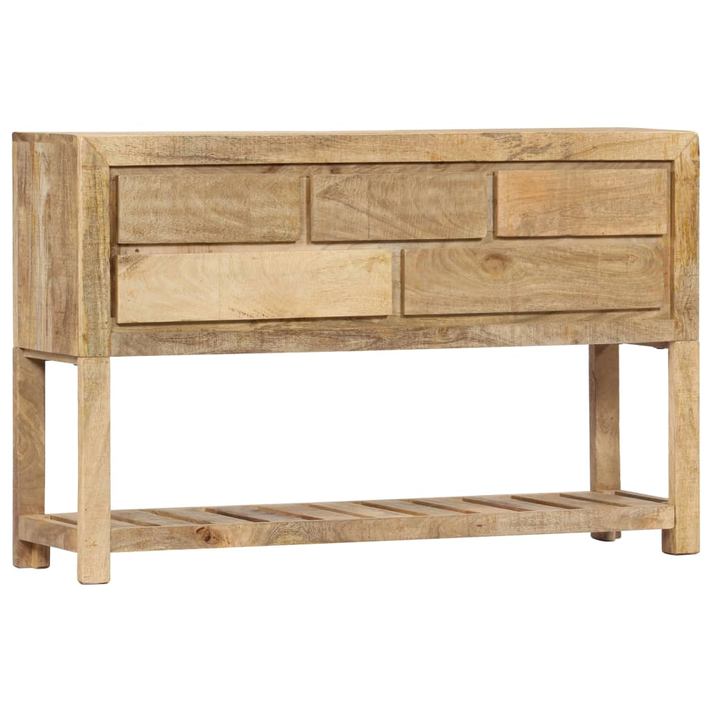 vidaXL Sideboard 47.2"x11.8"x29.5" Solid Mango Wood