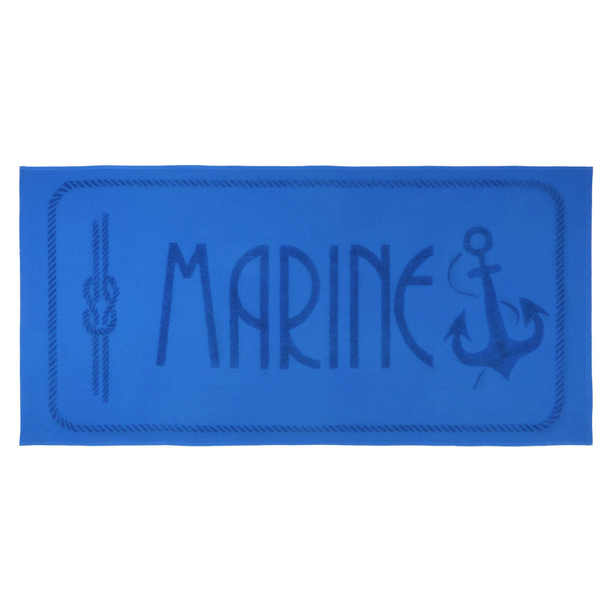 Anemoss Anchor Beach Towel Blue