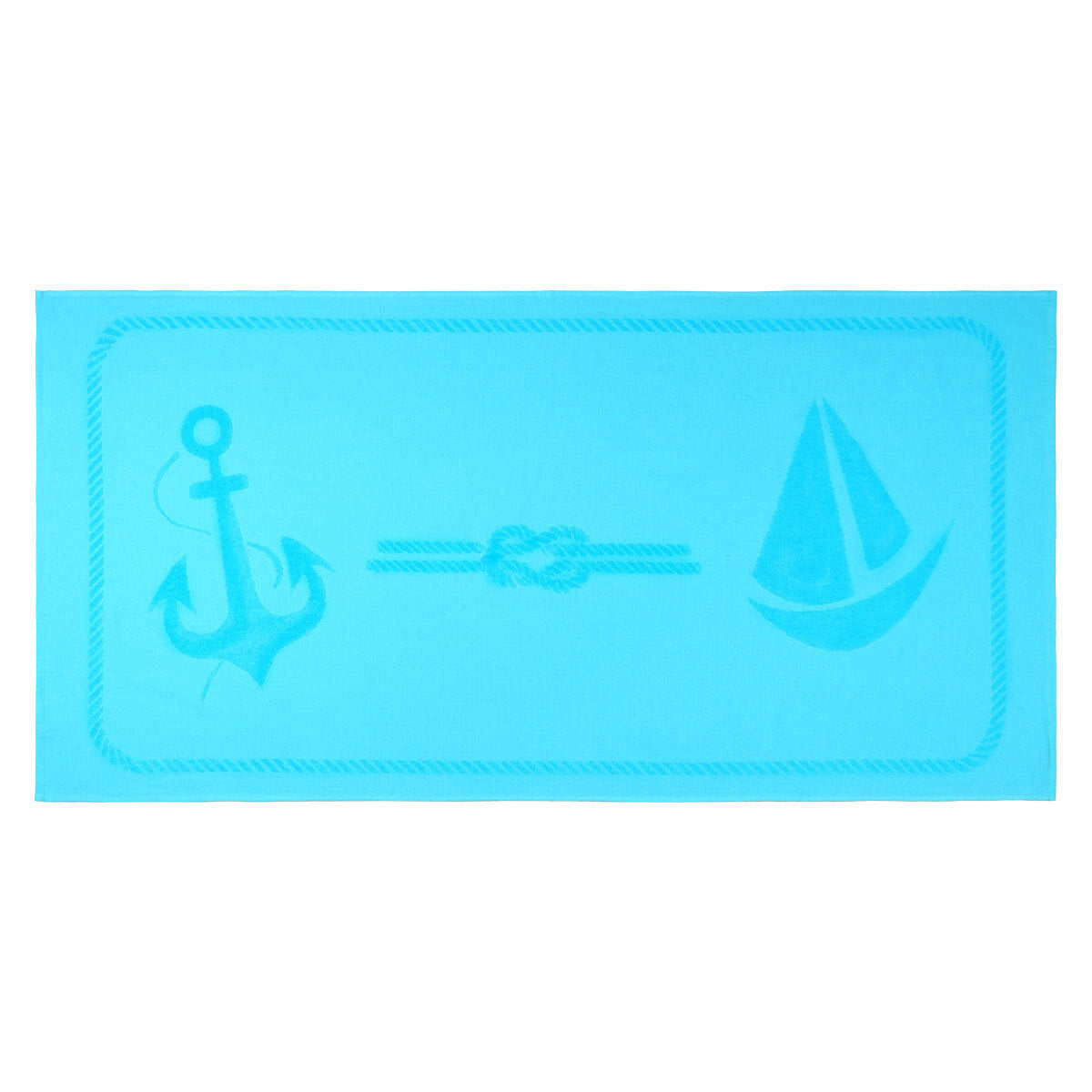 Anemoss Sail Beach Towel Turquoise