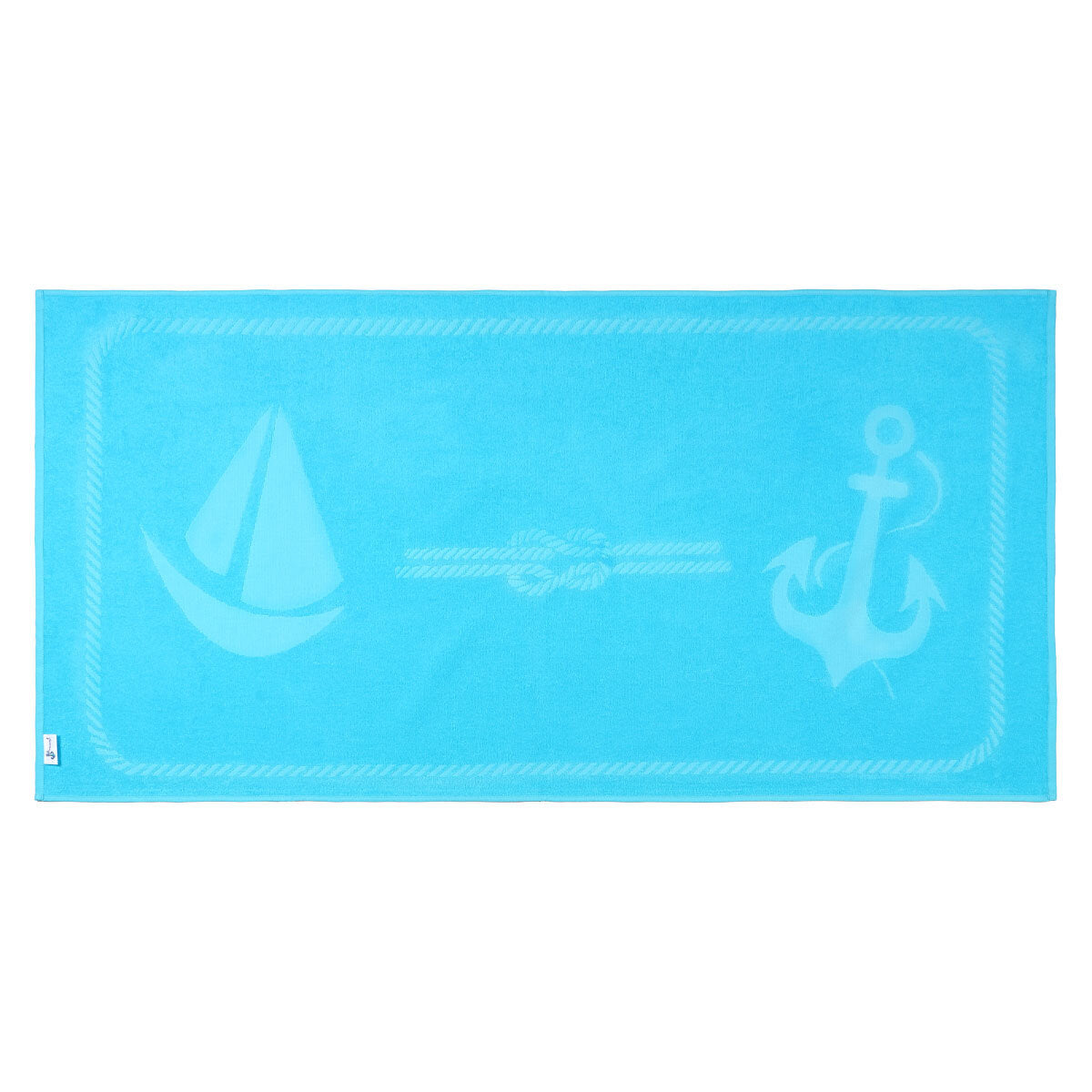 Anemoss Sail Beach Towel Turquoise