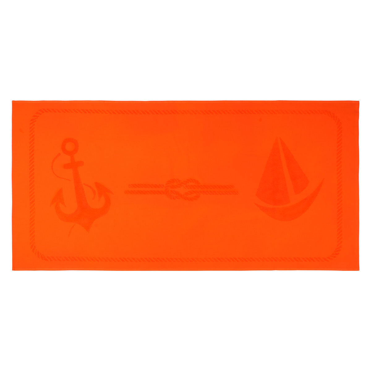 Anemoss Sail Beach Towel Orange