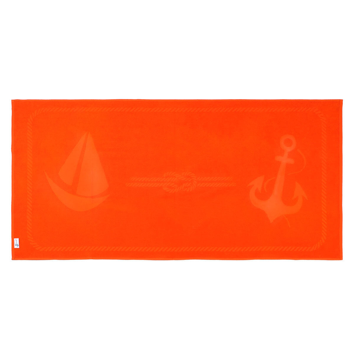 Anemoss Sail Beach Towel Orange