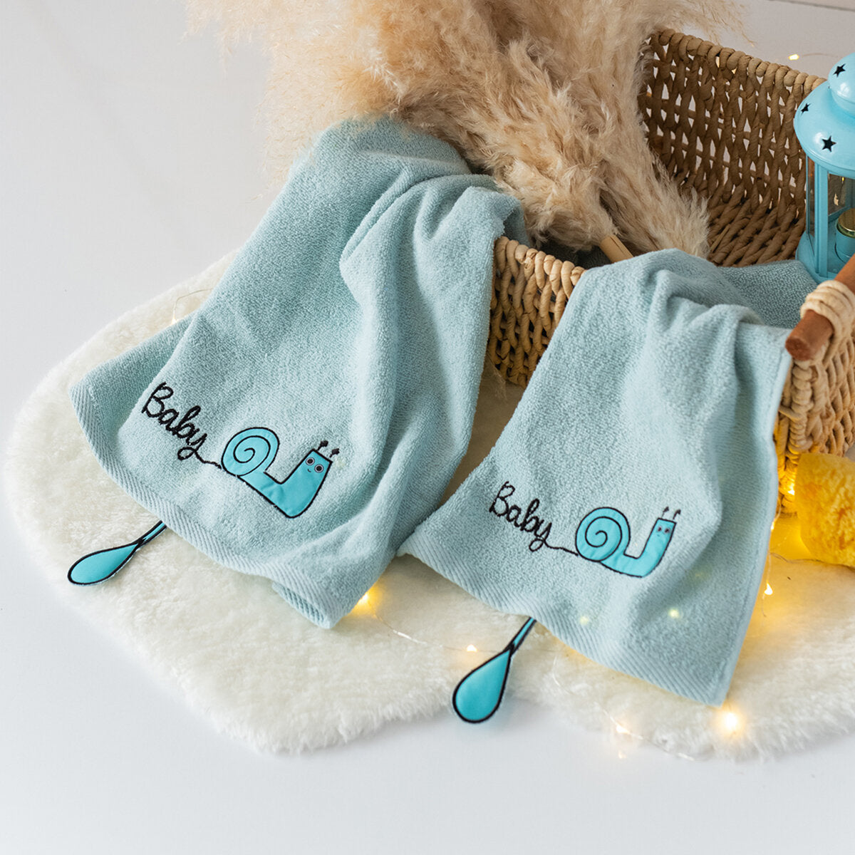 Milk&Moo Sangaloz Baby Towel Set of 2