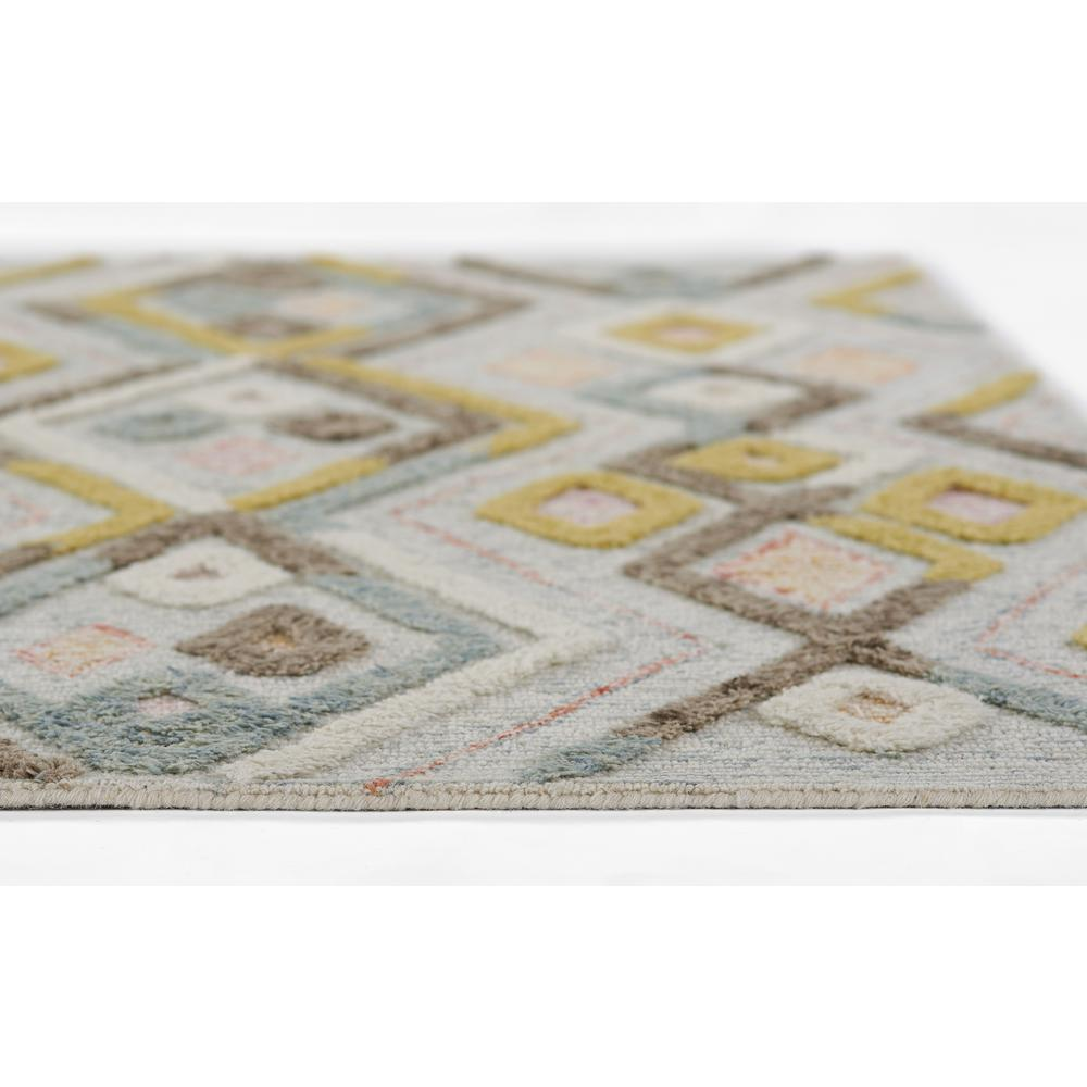 Contemporary Rectangle Area Rug, Multi, 5' X 8'