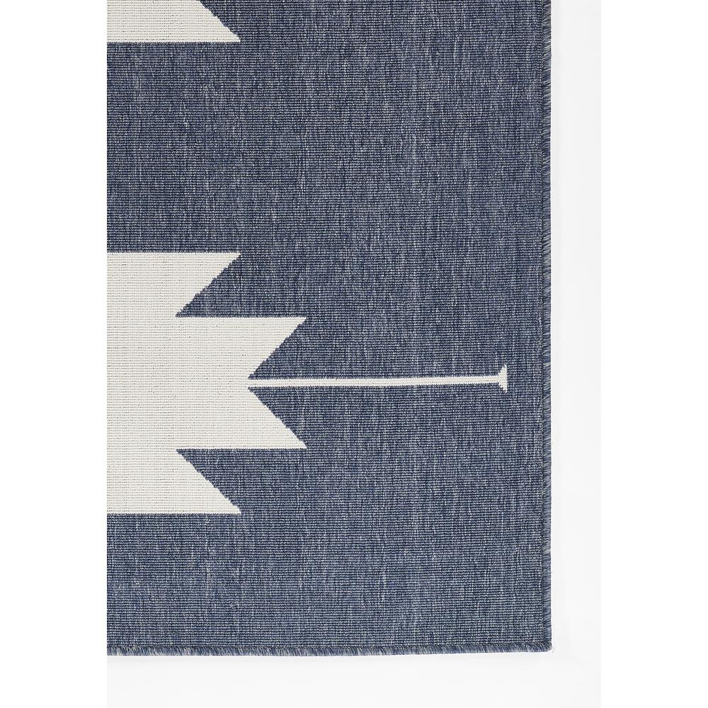 Contemporary Rectangle Area Rug, Denim, 7'10" X 10'10"