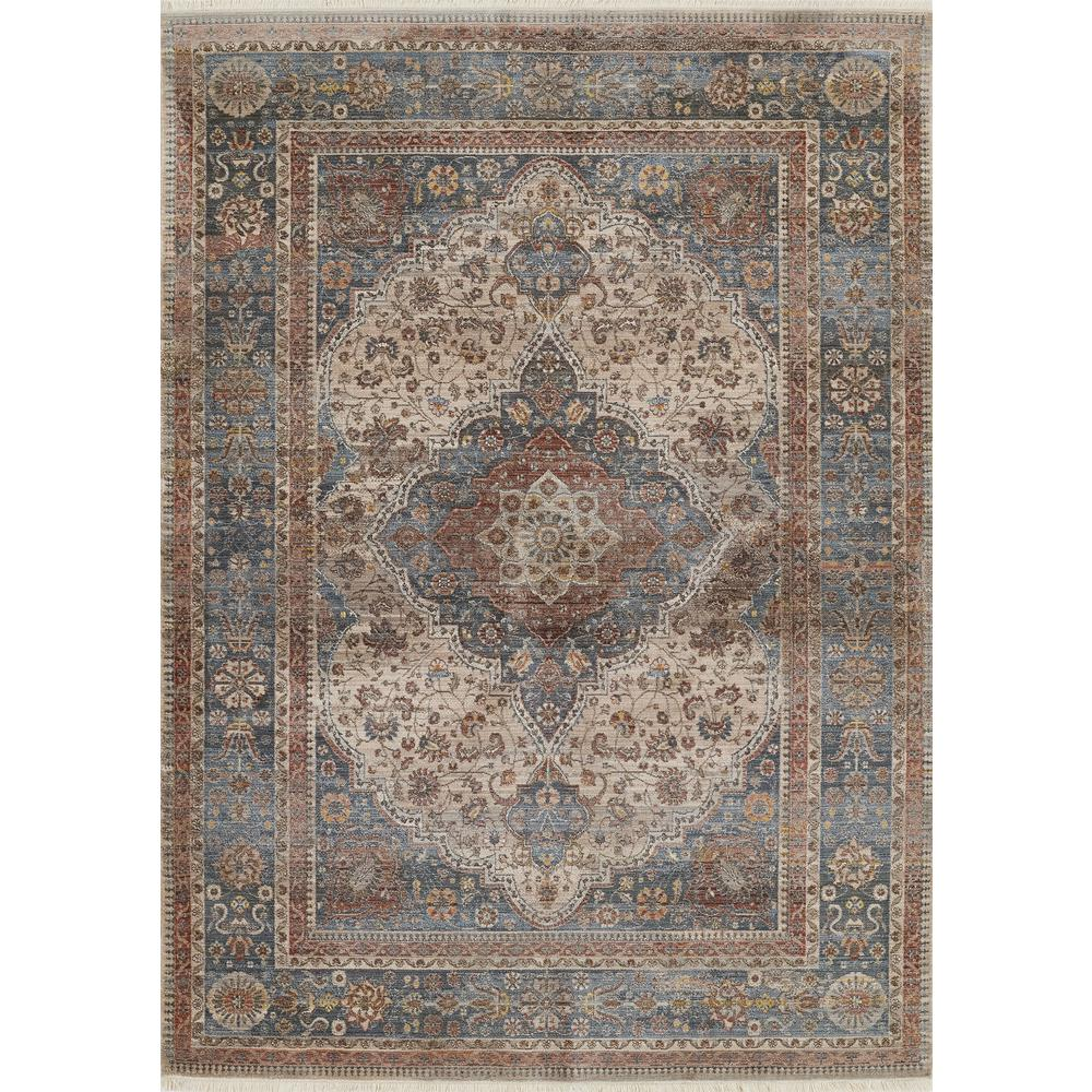 Traditional Rectangle Area Rug, Multi, 9' X 12'