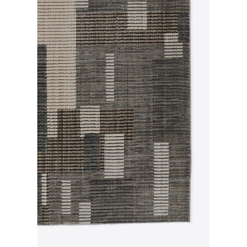 Contemporary Rectangle Area Rug, Grey, 5'3" X 7'6"