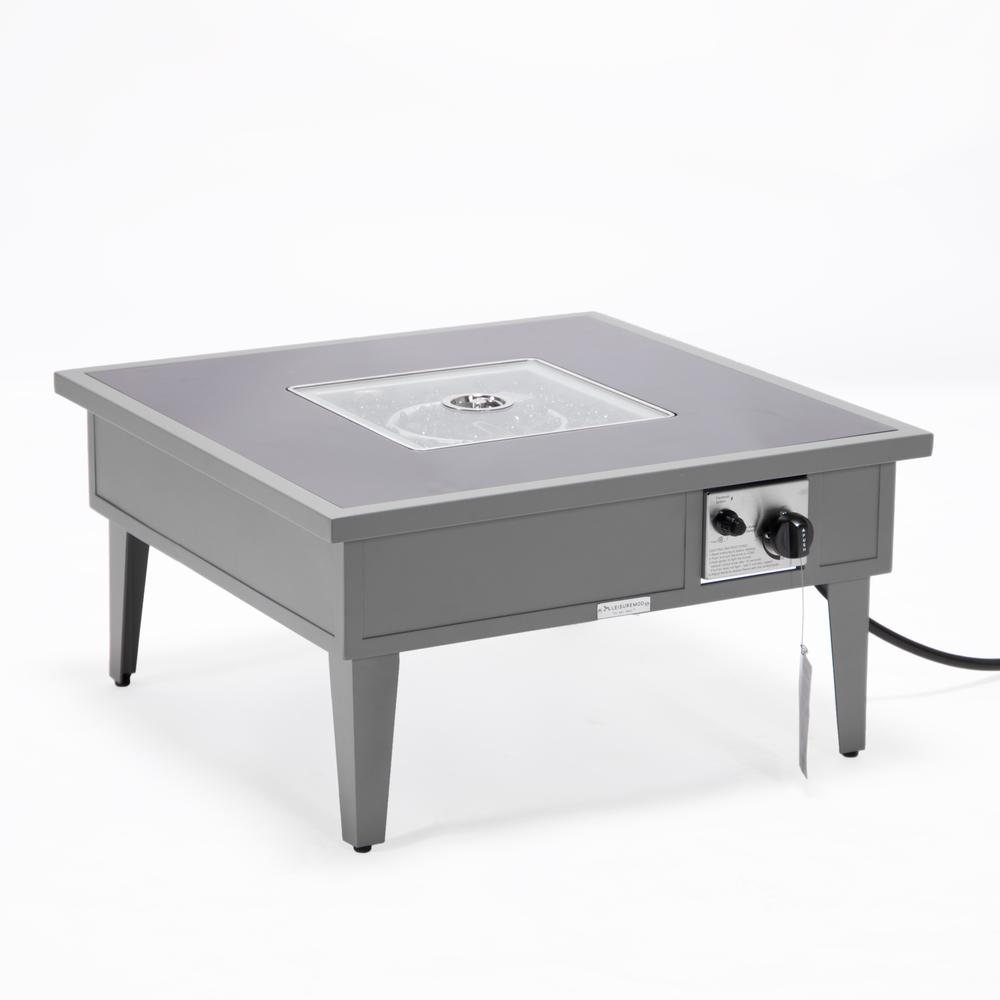 Walbrooke Patio Square Fire Pit and Tank Holder